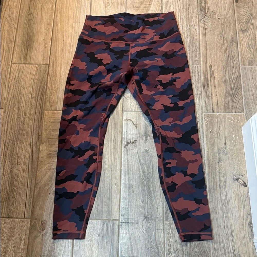 Lululemon Wunder Under High-Rise Tight 28" *Full-On Luxtreme Camo Size 14 - Picture 6 of 9